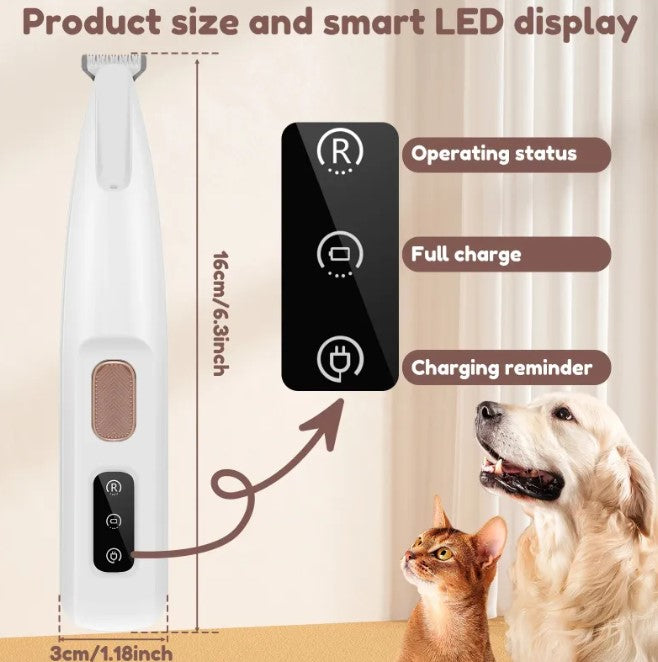 PawYourDay - Paw Trimmer w/LED Light