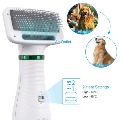 PawYourDay - Portable 2 In 1 Hair Dryer
